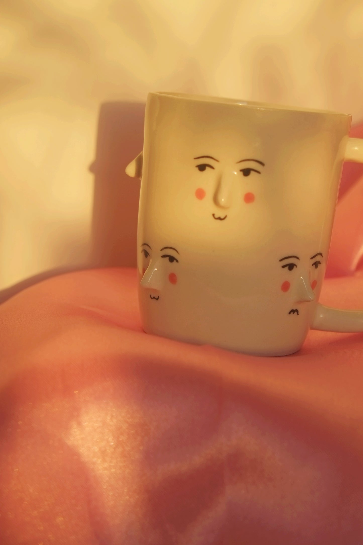 Moon Face Tall Mug