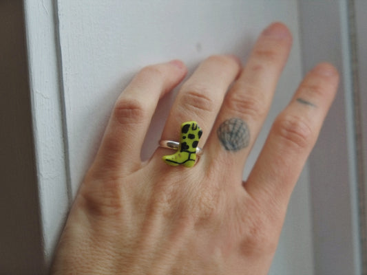 Cow Boots Ring