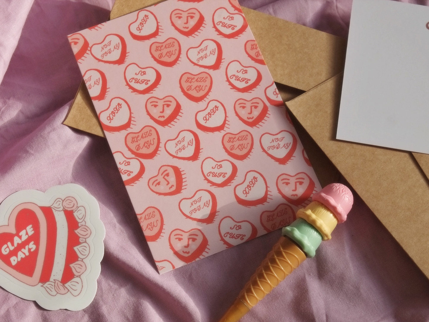 Candy Postcard