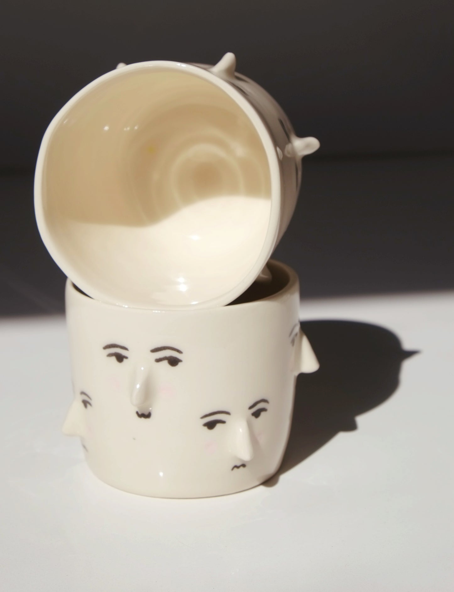 Moon Face Cortado Mug