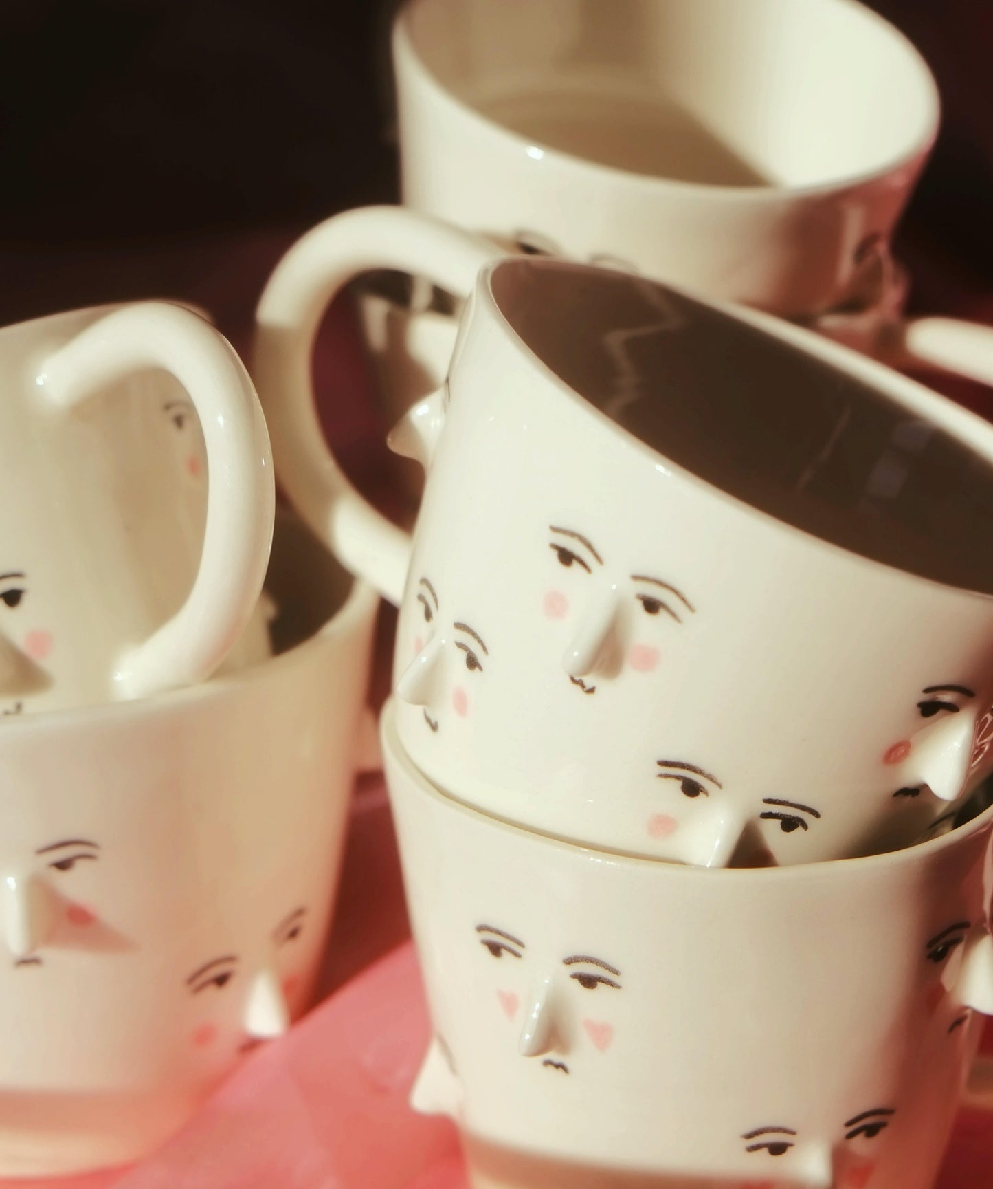 The Valentine’s Moon Face Mug