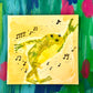 Music Frog Small Illustration