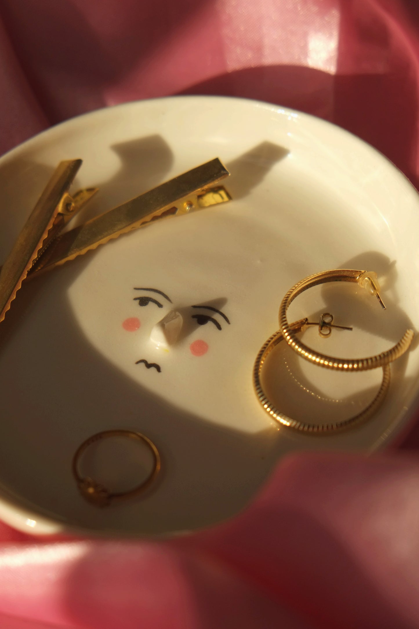 Moon Face Trinket Dish