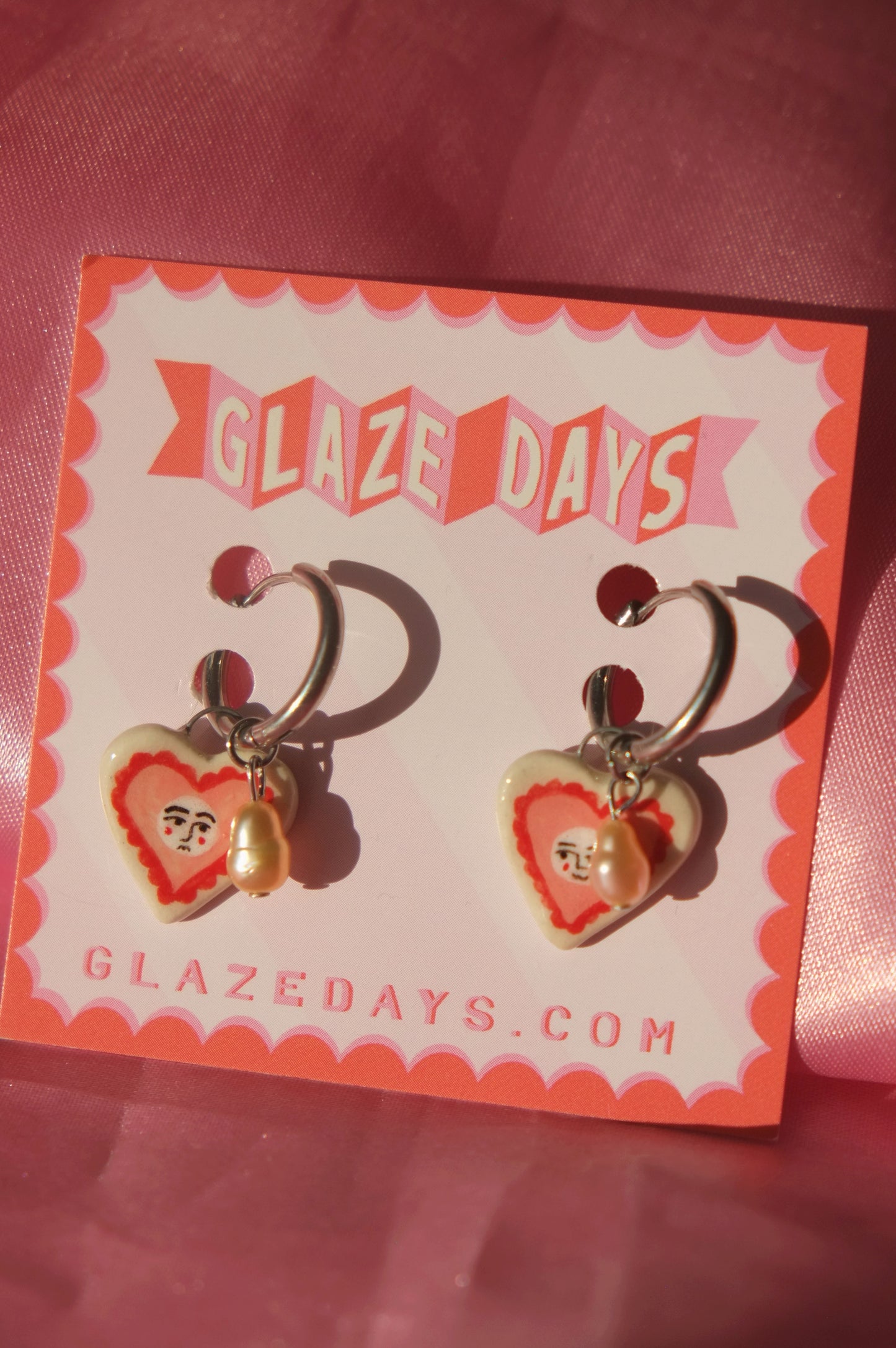 Precious Love Chunky Hoops Earrings