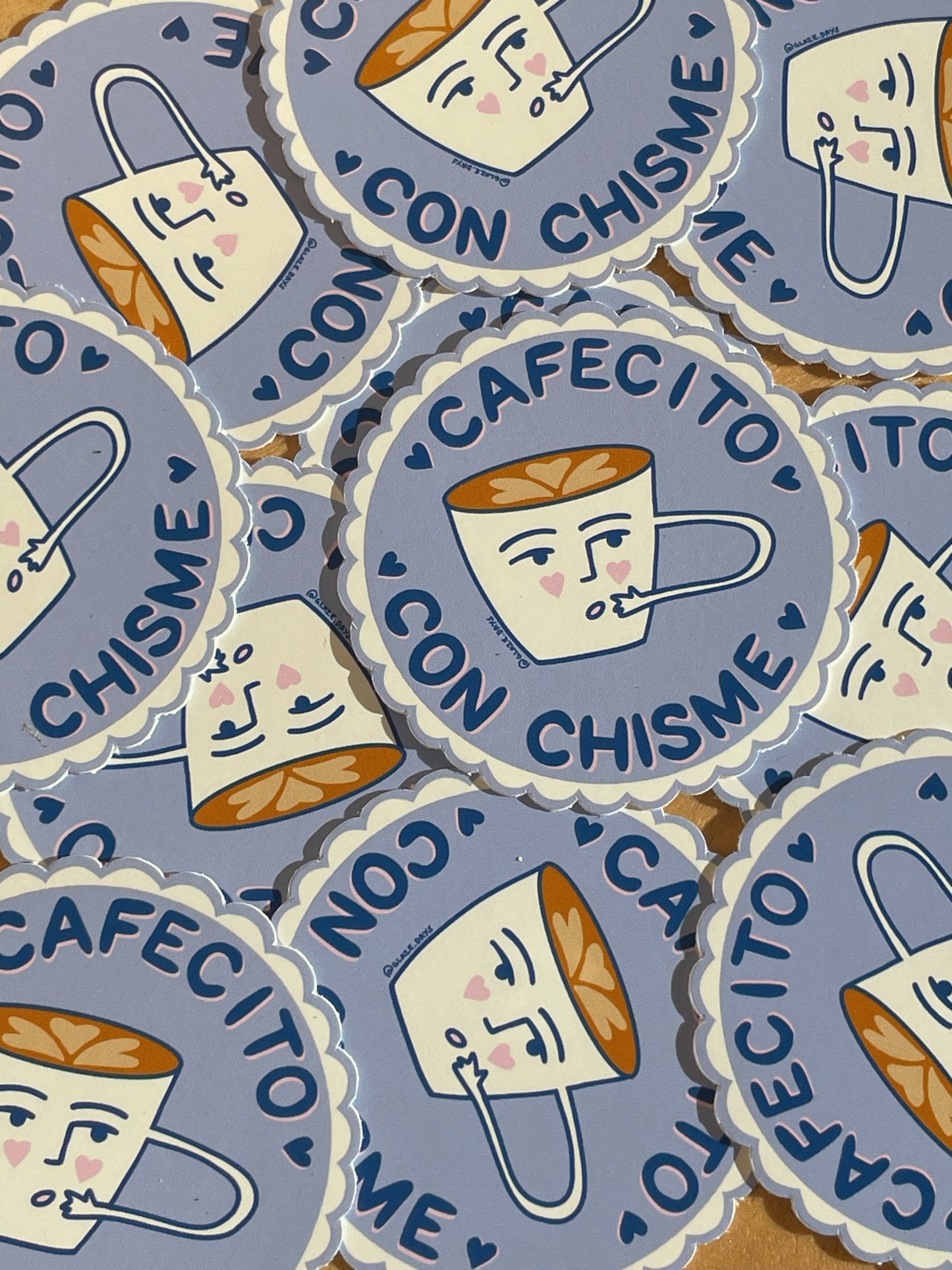 Cafecito con Chisme Sticker