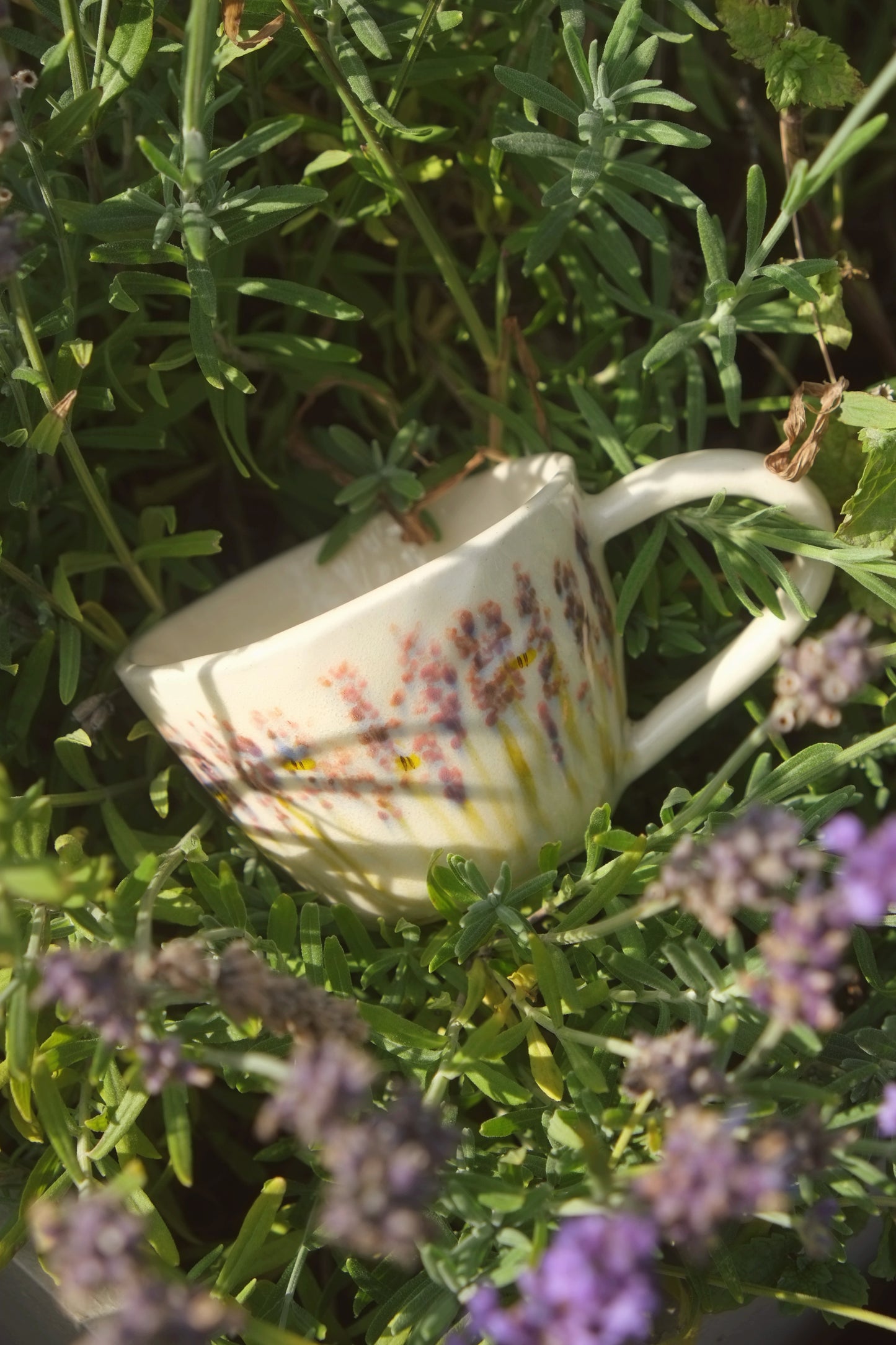 GD + Brenda Torres: Frogs & Lavender Small Mug