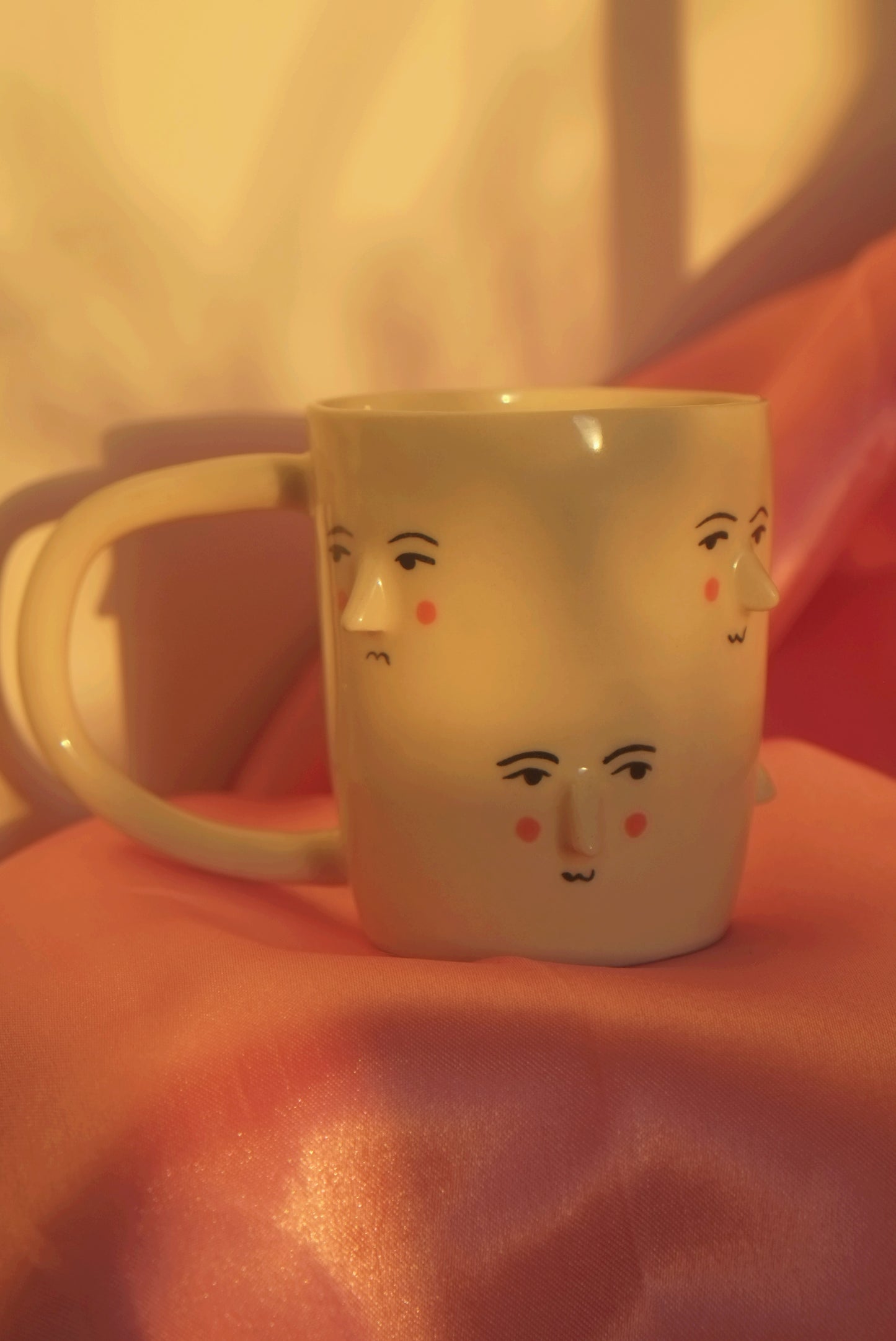 Moon Face Tall Mug