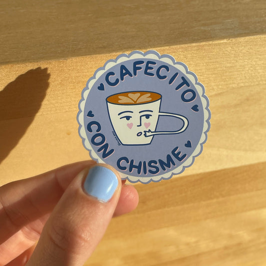 Cafecito con Chisme Sticker