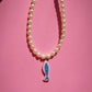 Fish Freshwater Pearl Necklace