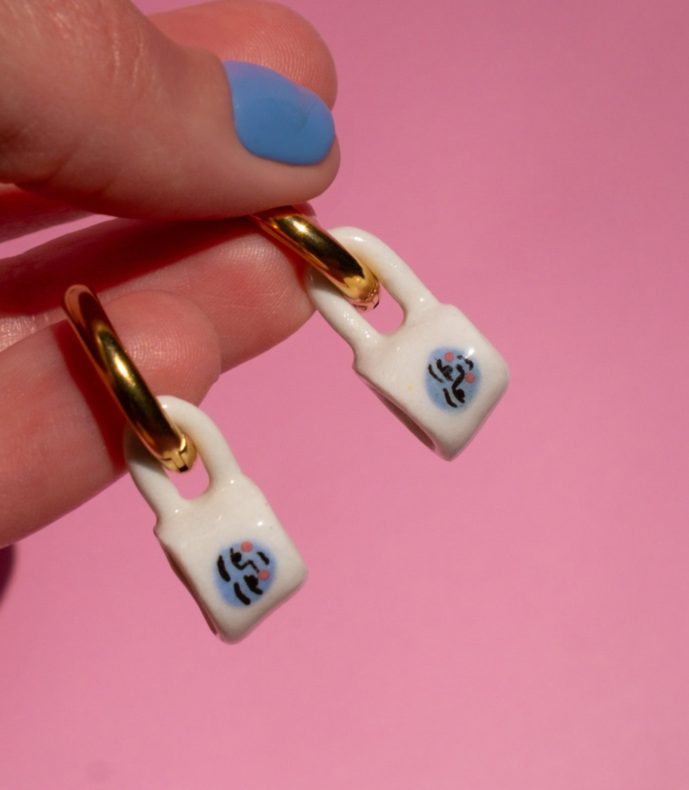 Moon Face Coffee Hoops