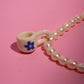 Cafecito (Blue) Freshwater Pearl Necklace