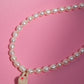 Cafecito (Pink) Freshwater Pearl Necklace