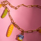 Pickles & Mustard Golden Neckalace