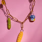 Pickles & Mustard Golden Neckalace