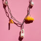 Cafe da Manha Freshwater Pearl Silver Necklace