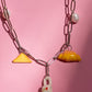 Cafe da Manha Freshwater Pearl Silver Necklace
