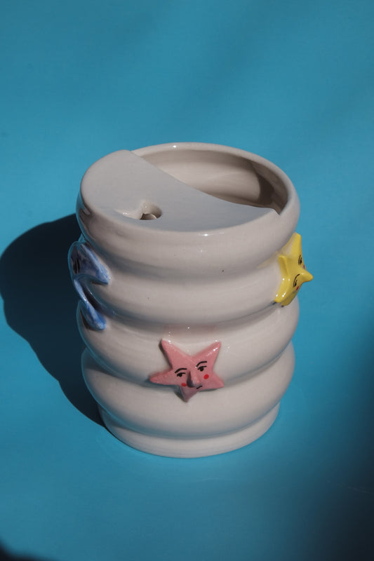 Starry Night Wavy Travel Cup