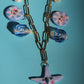 Starry Night Porcelain Chain Necklace