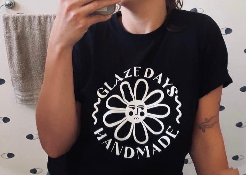 Flower Face Logo T-Shirt