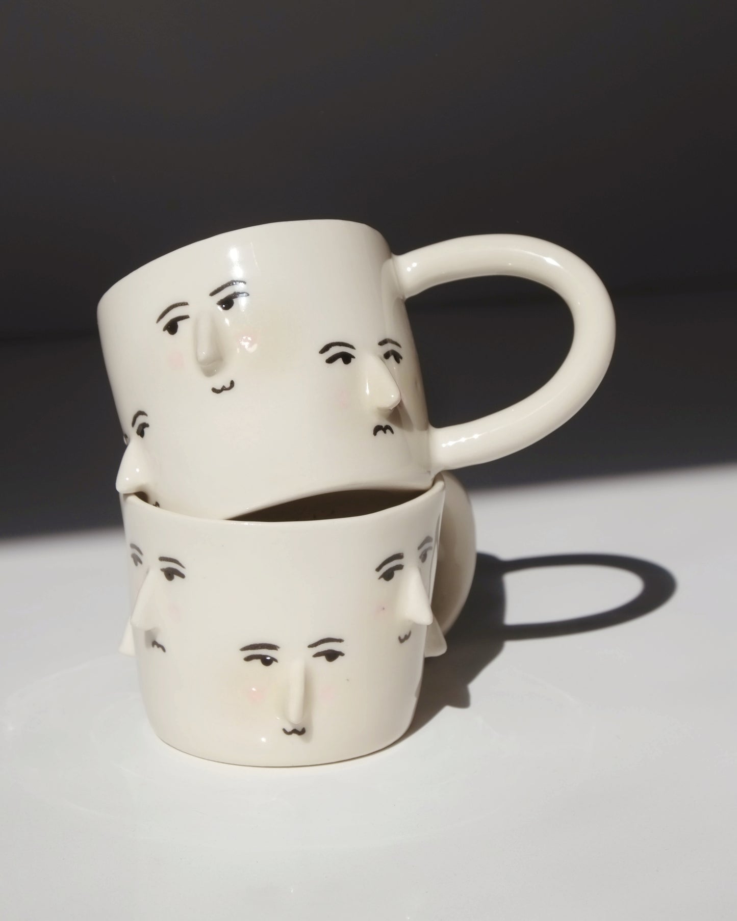 Moon Face Cortado Mug