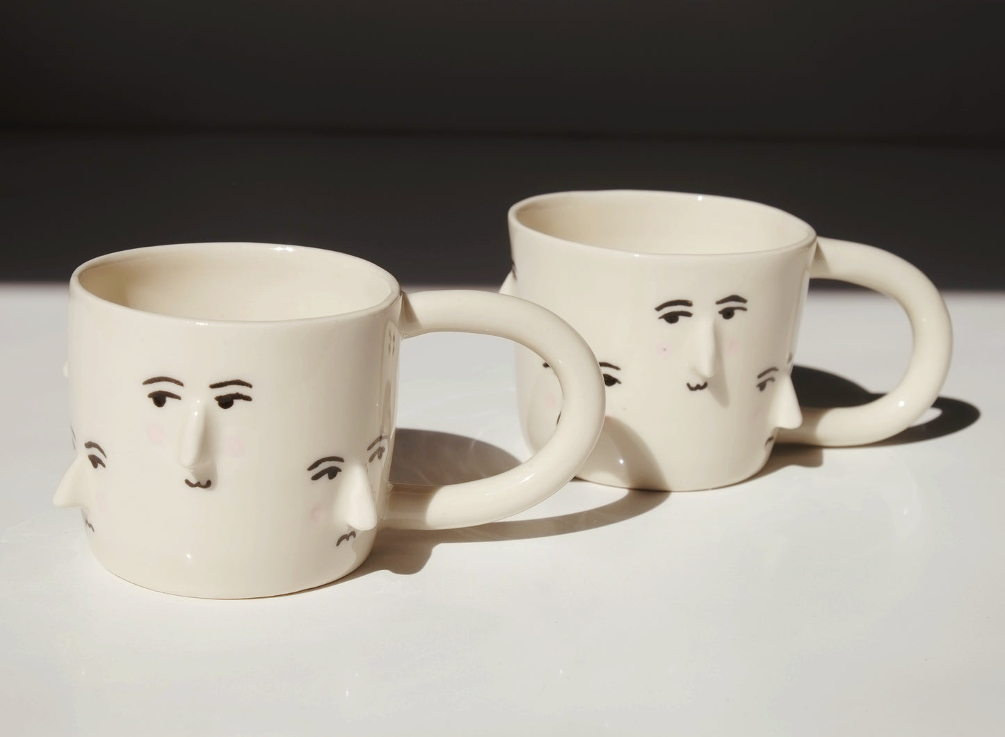 Moon Face Cortado Mug